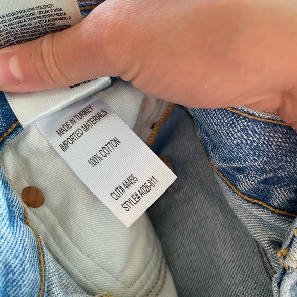 AGOLDE PARKER SHORTS -24 - Picture 5 of 6